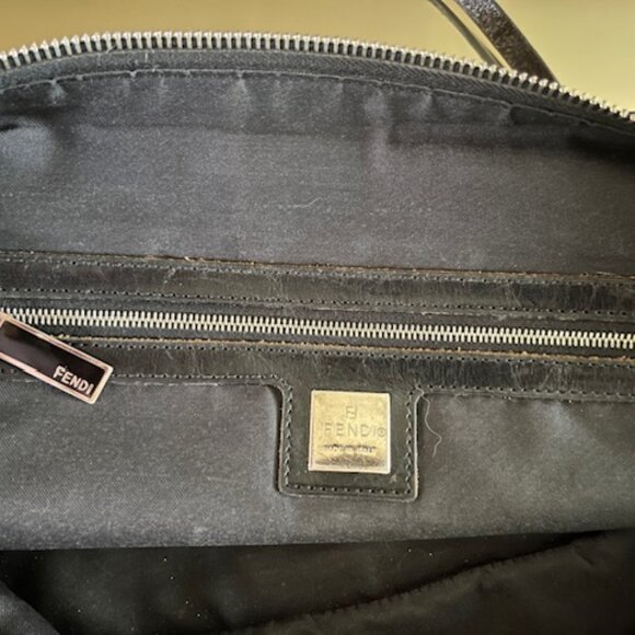 Vintage Fendi Zucca Tote-Black. - Picture 9 of 9